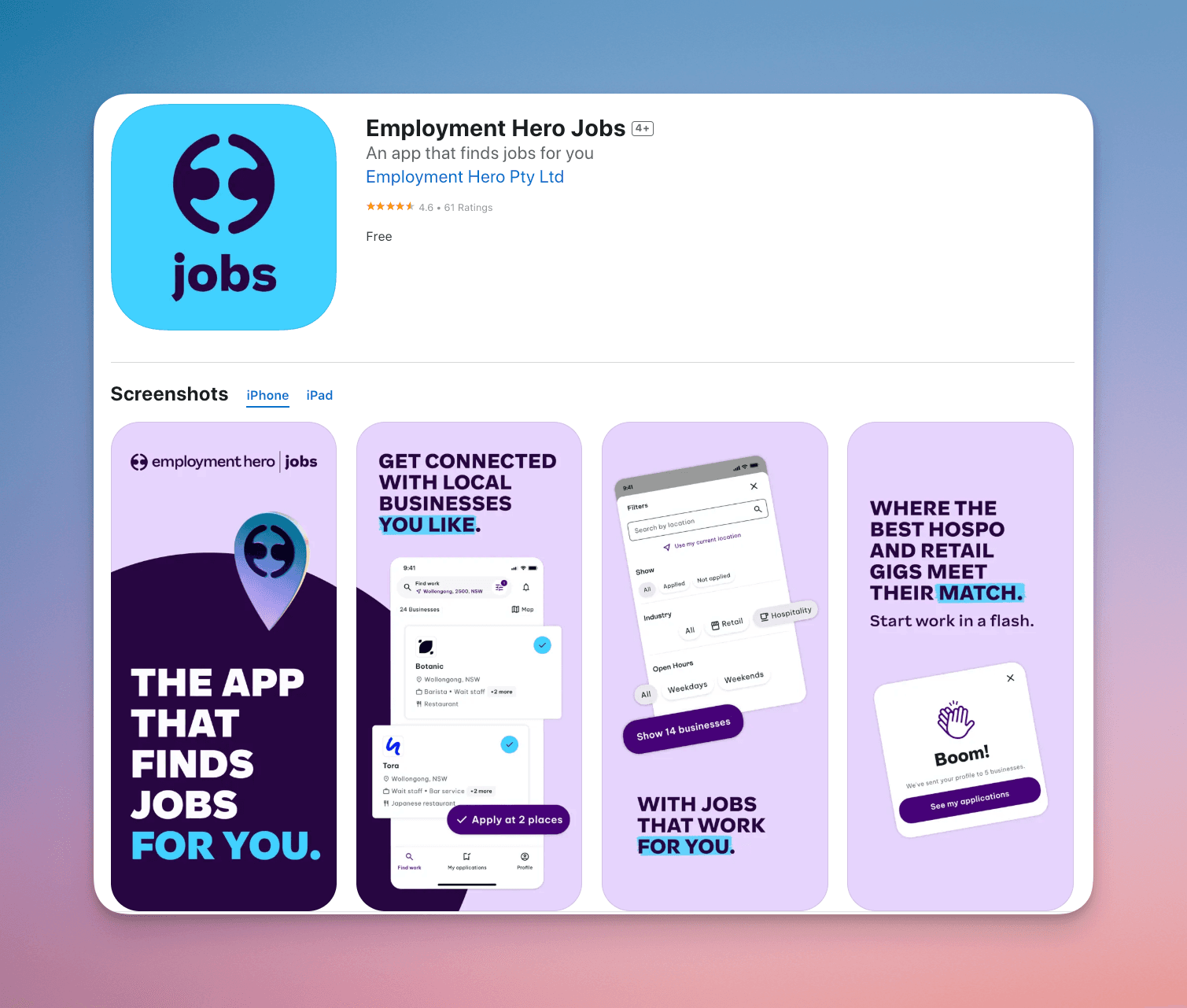 Employment Hero Jobs